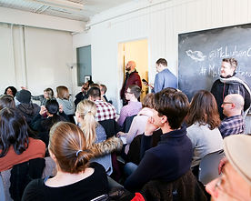 Attendees at the Monday Night Seminars